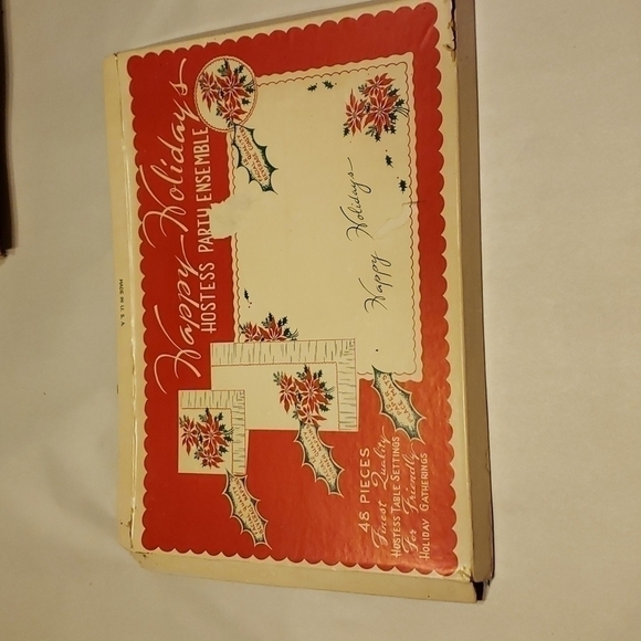 VINTAGE Holiday Hostess Party Ensemble - Picture 9 of 11